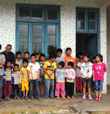 科传股份公司参与阳山六一儿童关爱活动。
